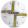 Фото 1 - М’яч футбольний №5 PU ламін. CORE CHALLENGER CR-021 (№5, 4 сл., пошитий вручну, білий-зелений)