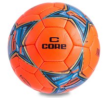 Фото М’яч футбольний №5 PU ламін. CORE HI VIS1000 CR-019 (№5, 4 сл., пошитий вручну, червоний)
