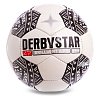 Фото 1 - М’яч футбольний №5 PU ламін. DERBYSTAR BRILLIANT APS FB-2112 (№5, 5 сл., пошитий вручну, білий-сірий-чорний)