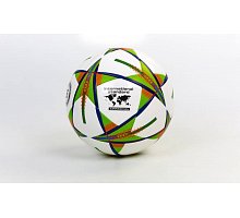Фото М’яч футбольний №5 PU ламін. Клеєний CHAMPIONS LEAGUE FB-4524-4 (№5, білий-зелений)
