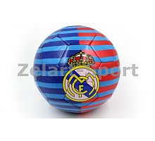 Фото М’яч футбольний №5 PU ламін. Пошитий машинним способом FB-2302-RMAD REAL MADRID (№5, 5сл.)