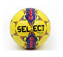 Фото М’яч футбольний №5 PU ламін. ST BRILLANT SUPER ST-24 жовтий-синій-червоний (№5, 5 сл., пошитий вручну)