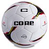 Фото 1 - М’яч футбольний №5 PU SHINY CORE FIGHTER CR-027 (№5, 4 сл., пошитий вручну, білий-чорний-червоний)