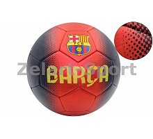 Фото М’яч футбольний №5 PVC матовий Зшитий машинним способом FB-4517-BAR BARCELONA (№5, 5сл.)