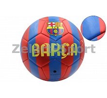 Фото М’яч футбольний №5 PVC матовий Зшитий машинним способом FB-4529-BAR BARCELONA (№5, 5сл.)
