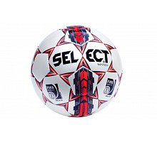 Фото М’яч футбольний №5 SELECT MATCH (FIFA INSPRENTO) (білий-сірий-червоний)