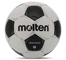 Фото М'яч футбольний MOLTEN F5P3200 №5 PU білий-чорний