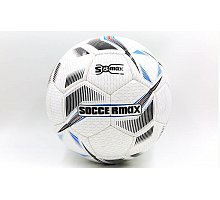 Фото М’яч футбольний професійний №5 SOCCERMAX FIFA EN-10 (PU, білий-чорний)