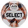 Фото 1 - М'яч футбольний SELECT FLASH TURF FIFA BASIC V23 №4 білий помаранчевий