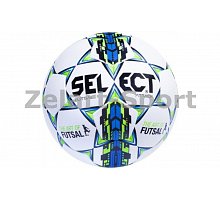 Фото М’яч футзальний №4 SELECT FUTSAL ATTACK(W) (білий-синій-зелений)