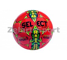 Фото М’яч футзальний №4 SELECT FUTSAL SAMBA(R) (червоний-зелений-жовтий)