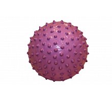 Фото М’яч масажний для фітнесу 23см BA-3402 (гума, 150гр, фіолетовий, синій, рожевий)