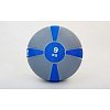 Фото 1 - М’яч медичний (медбол) FI-5122-9 9кг (гума, d-28,5см, сірий-синій)