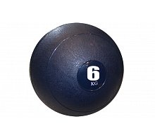 Фото М’яч медичний (слембол) SLAM BALL SBL001-6 6кг (верх-гума, наповн-пісок, d-23см, кольори в асорт)