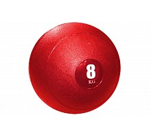 Фото М’яч медичний (слембол) SLAM BALL SBL001-8 8кг (верх-гума, наповн-пісок, d-23см, кольори в асорт)