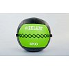Фото 1 - М’яч медичний (волбол) WALL BALL FI-5168-4 4кг (PU, наповнювач-метал. гранули, d-33см, зелений)