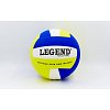 Фото 1 - М’яч волейбольний Клеєний EVA LEGEND VB-5664 (EVA, №5, 3-шари, клеєний, синій-жовтий)