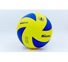 Фото М’яч волейбольний Клеєний PU MIKASA VB-4575 MVA-310 (PU-2, №5, 5 сл., клеєний)