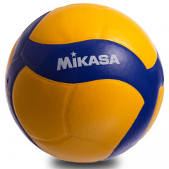 М’яч волейбольний Клеєний PVC MIKASA V390W (PVC, №5, 5 сл., клеєний)