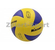 Фото М’яч волейбольний Клеєний PVC MIKASA VB-4515 MVA-300 (PVC, №5, 5 сл., клеєний)