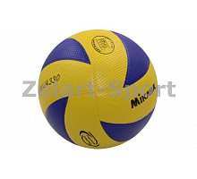 Фото М’яч волейбольний Клеєний PVC MIKASA VB-4516 MVA-330 (PVC, №5, 5 сл., клеєний)
