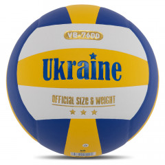 М’яч волейбольний UKRAINE VB-7600 №5 PU клеєний