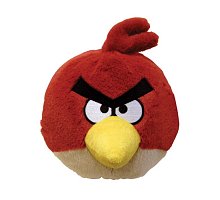 Фото М’яка іграшка - ANGRY BIRDS (пташка червона, озвуч., 20см), 90899