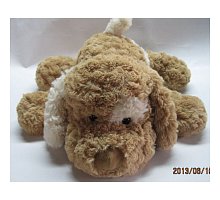 Фото М’яка іграшка Grand - СОБАКА (коричнева, біле вухо, 32 см), 3201GCC