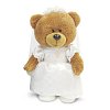 М’яка іграшка Ведмедиця у весільному вбранні (муз 24 см), Lava, ведмедиця, LA8819-2