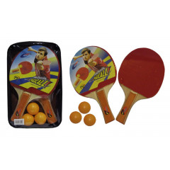 Набір для наст. тенісу Magical (2рак+3куля+PVC чохол) MT-808 (деревина, гума, пластик)