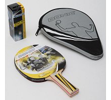 Фото Набір для настільного тенісу 1 ракетка, 3 м’ячі із чохлом DONIC LEVEL 500 MT-788480 TOP TEAM