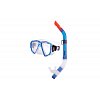Фото 1 - Набір для плавання: маска, трубка ZEL ZP-24621-PVC (термоскло, PVC, пластик, синій, червоний)