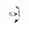 Фото 1 - Набір для плавання: маска, трубка ZEL ZP-25128-PVC (термоскло, PVC, пластик, синій)