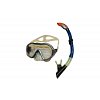 Фото 1 - Набір для плавання: маска, трубка ZEL ZP-26542-PVC (термоскло, PVC, пластик, зелений)