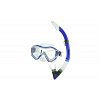 Фото 1 - Набір для плавання: маска, трубка ZEL ZP-29641-PVC (термоскло, PVC, пластик, синій, жовтий)
