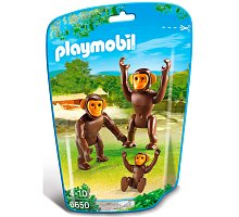 Фото Набір фігурок Сім’я шимпанзе, Playmobil, 6650