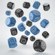 Набір кубиків Fortress Compact D6: Black&Blue (20 шт). Q WORKSHOP (STCB02)