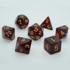 Набор кубиков RPG Galaxy 7 Dice Set Red (g7dgala06)