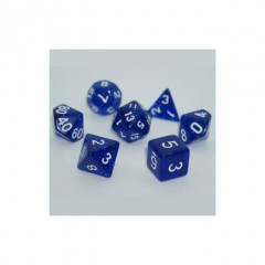 Набор кубиков RPG Glitter 7 Dice Set Blue (g7dglit16)