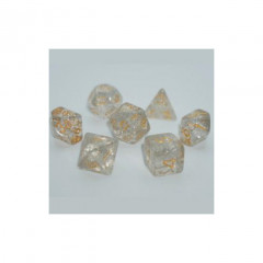 Набор кубиков RPG Glitter 7 Dice Set Colorless (g7dglit07)