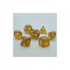 Набор кубиков RPG Glitter 7 Dice Set Gold (g7dglit02)