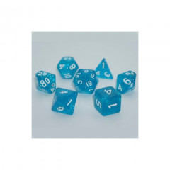 Набор кубиков RPG Glitter 7 Dice Set Light blue (g7dglit06)