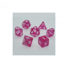 Набор кубиков RPG Glitter 7 Dice Set Pink (g7dglit13)