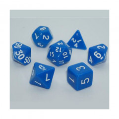 Набор кубиков RPG Opaque 7 Dice Set Blue (g7dopaq05)