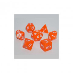 Набор кубиков RPG Opaque 7 Dice Set Orange (g7dopaq03)