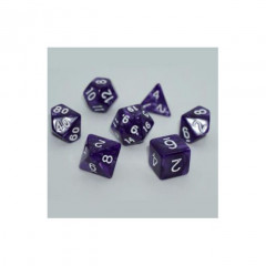 Набор кубиков RPG Pearl 7 Dice Set Dark purple (g7dpearl04)