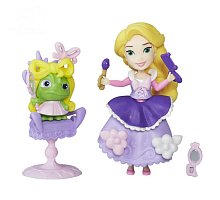 Фото Набір Міні-лялька Рапунцель з аксесуарами, Маленьке королівство, Disney Princess Hasbro, B5337 (B5334)
