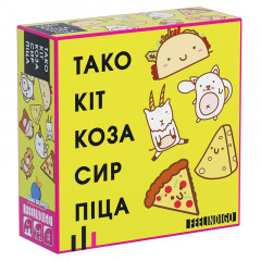 Настільна гра Тако Кіт Коза Сир Піца. Feelindigo (FI20032)
