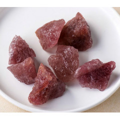 Натуральный необработанный камень Клубничный кварц (1 шт) 3-5 см (9170636)