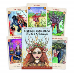 Рунічний Оракул Скандинавської Богині - Norse Goddess Rune Oracle. Blue Angel 